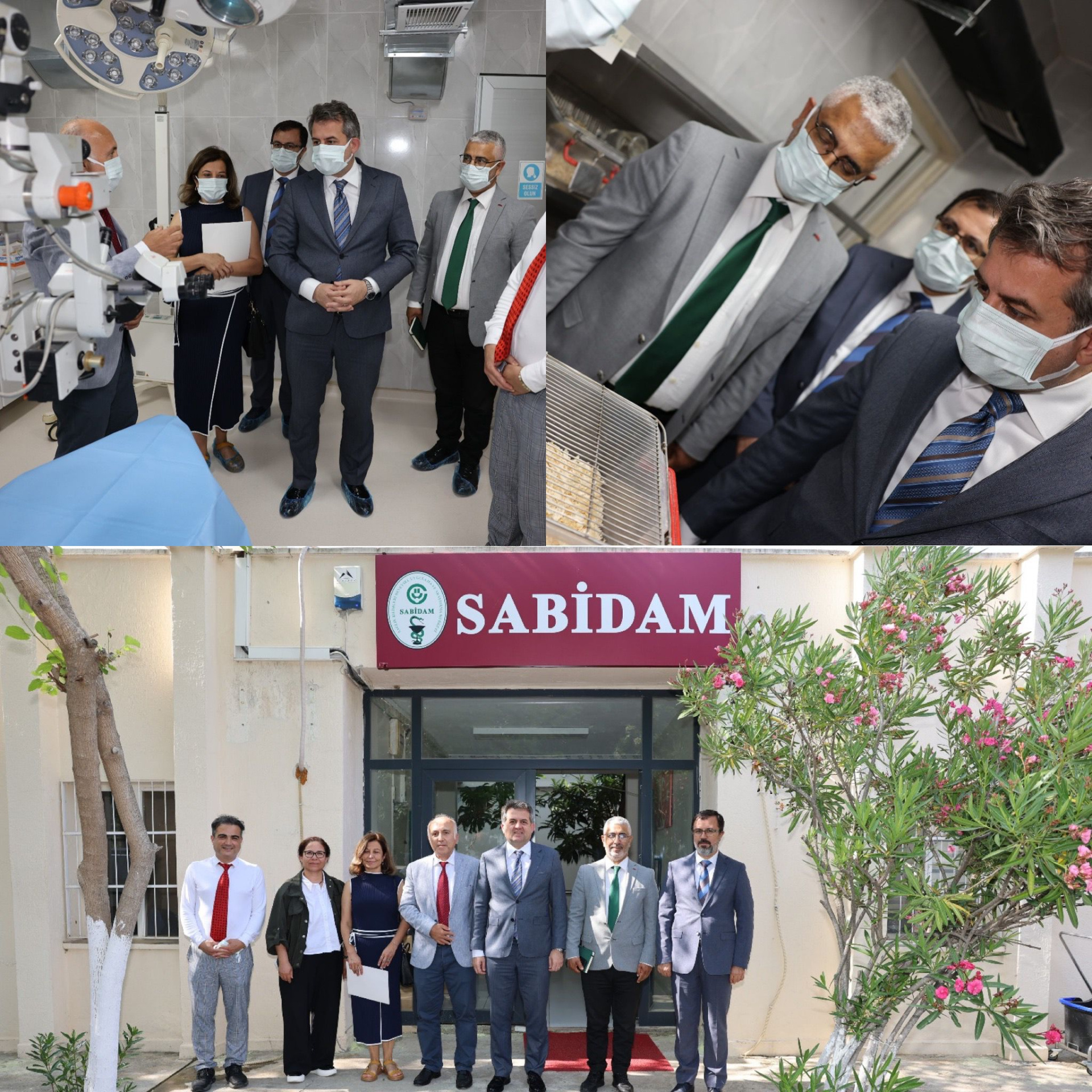 Rektörümüz Prof. Dr. Hamit Emrah BERİŞ SABİDAM ziyareti